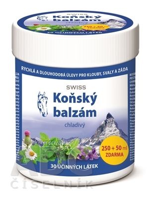 KONSKÝ BALZAM SWISS chladivý