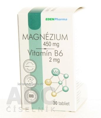 EDENPharma MAGNÉZIUM + Vitamín B6