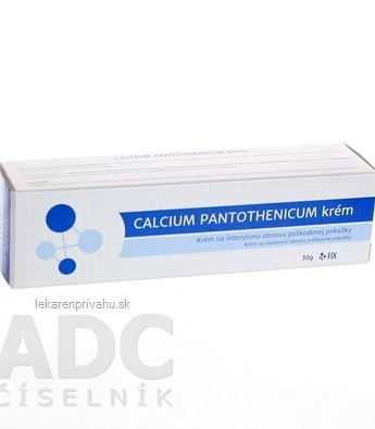 FIX CALCIUM PANTOTHENICUM krém