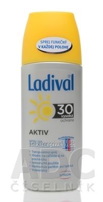 Ladival Transparentný sprej AKTIV SPF 30