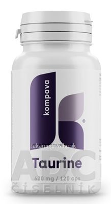 kompava Taurín 600 mg