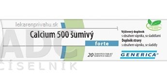 GENERICA Calcium 500 forte