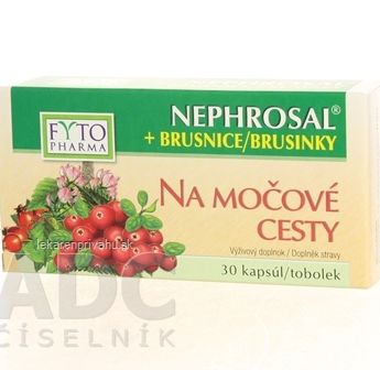 FYTO NEPHROSAL + BRUSNICE na močové cesty