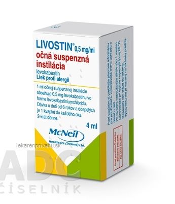 Livostin 0,5 mg/ ml