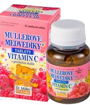 MÜLLEROVE medvedíky - vitamín C