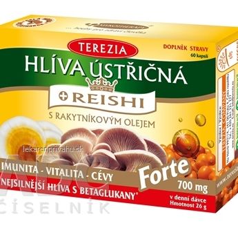 TEREZIA HLIVA USTRICOVITÁ + REISHI