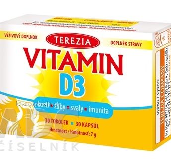 TEREZIA Vitamín D3 1000 IU