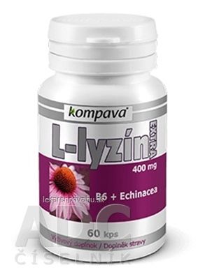 kompava L-LYZÍN EXTRA 400 mg