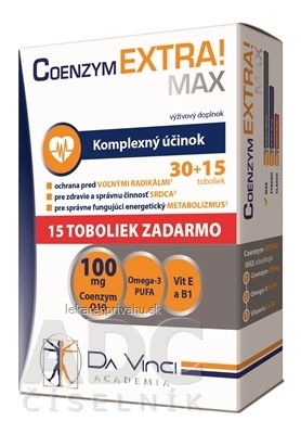 COENZYM EXTRA MAX 100MG - DA VINCI