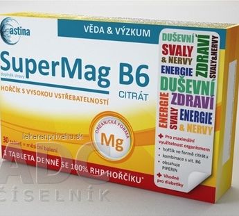 Astina SuperMag B6 CITRÁT