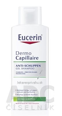 Eucerin DermoCapillaire proti mastným lupinám