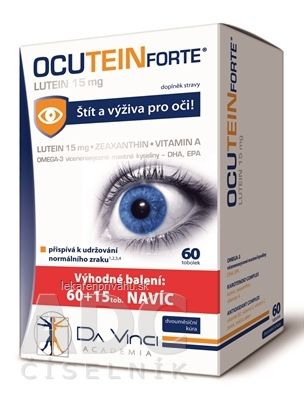 OCUTEIN FORTE Luteín 15 mg - DA VINCI