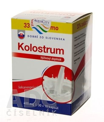 Dobré z SK Kolostrum 400 mg