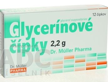 Dr. Müller Glycerínové čípky 2,2 g