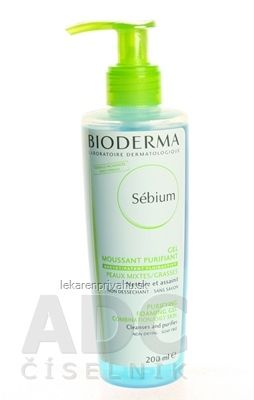 BIODERMA Sébium Gel moussant